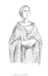 Angelsächsische Frau