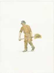 Sächsischer Bauer, ca. 1066-2015