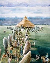 Das Heiligtum, Avebury, ca. 3. Jahrtausend v. Chr., ca. 1990-2010