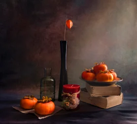 Warmer Herbst Stillleben