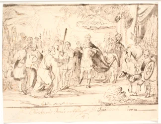 Christian I. wird als König von Schweden gefeiert, Mai 1458