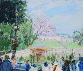 Sacre Coeur Montmartre Karussell