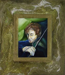 Farfarella -der Geiger- (Portrait)