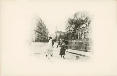 Eine der Ansichten von Algerien von Jules Gervais-Courtellemont