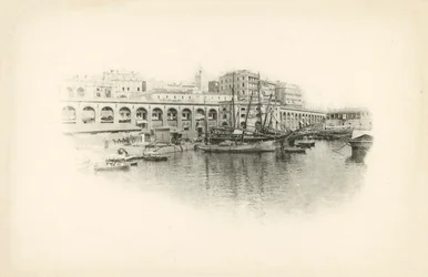 Eine der Ansichten von Algerien von Jules Gervais-Courtellemont