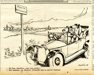 Candide, Satirisch in Schwarz-Weiß