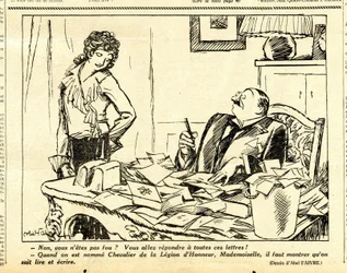 Candide, Satirisch in Schwarz-Weiß