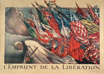 Die Befreiungsanleihe, französisches Propagandaplakat