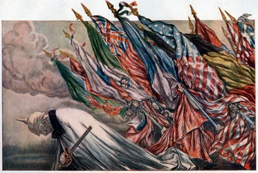 Plakat für die „4. Anleihe der Nationalen Verteidigung“, 1918