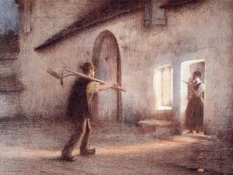 Rückkehr von den Feldern, aus 