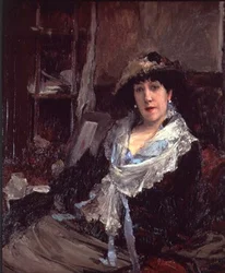 Porträt von Madame Jeanne Samary