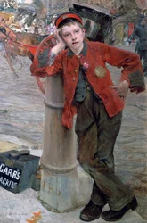 Londoner Schuhputzer, 1882