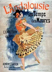 „Andalusien zur Zeit der Mauren“, Ausstellung von 1900, Paris