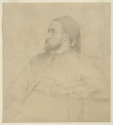 Porträt von Constant Moyaux, Architekt, 1865