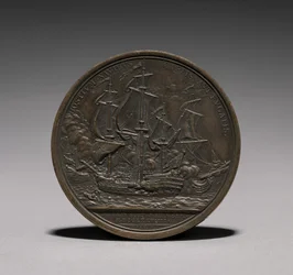 Medaille: John Paul Jones Rückseite