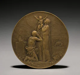 Medaille Vorderseite, 1800er Jahre
