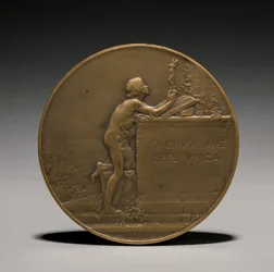 Medaille Rückseite, 1800er Jahre