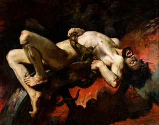 Ixion wird in den Hades geworfen, 1876