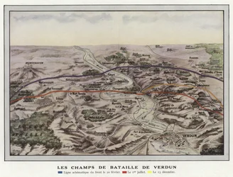 Die Schlachtfelder von Verdun