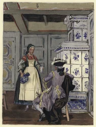 Illustration für die Memoiren von Casanova