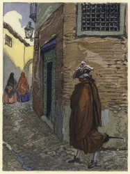 Illustration für die Memoiren von Casanova