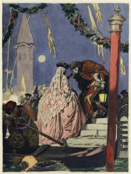 Illustration für die Memoiren von Casanova