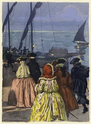 Illustration für die Memoiren von Casanova