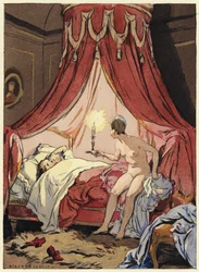 Illustration für die Memoiren von Casanova