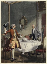Illustration für die Memoiren von Casanova