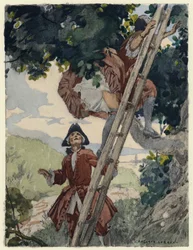 Illustration für die Memoiren von Casanova