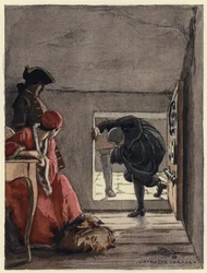 Illustration für die Memoiren von Casanova