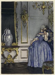 Illustration für die Memoiren von Casanova