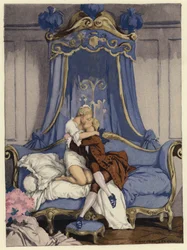 Illustration für die Memoiren von Casanova