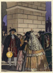 Illustration für die Memoiren von Casanova