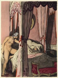 Illustration für die Memoiren von Casanova