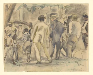 Menschenmenge, Charleston