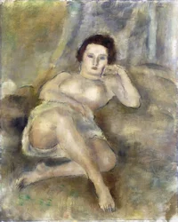 Liegendes Mädchen, 1925