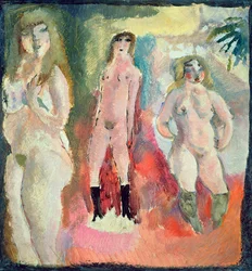 Drei nackte Frauen, 1909