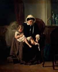 Morgentoilette, 1854