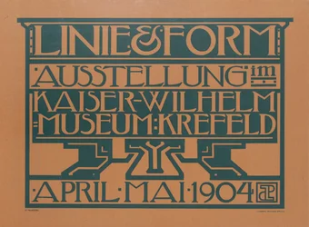 Linie & Form Ausstellung, 1904