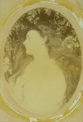 Althea (Alice Liddell), 1872 (Albuminabzug)