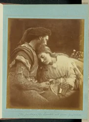 Der Abschied Sir Lancelots von Königin Guinevere