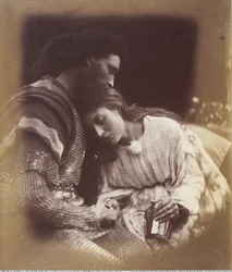 Der Abschied von Sir Lancelot und Königin Guinevere