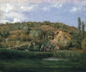 Ein französisches Gehöft, 1878