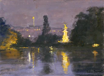 Buckingham Palace - Nacht