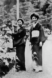 Man kann Japan nicht verstehen, ohne die japanische Frau zu verstehen, ca. 1900, 1921