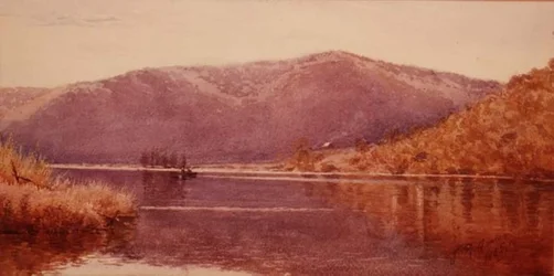 Ansicht des Hawkesbury River, New South Wales