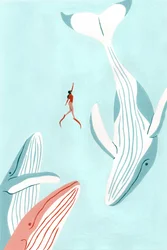 Schwimmen mit Giganten