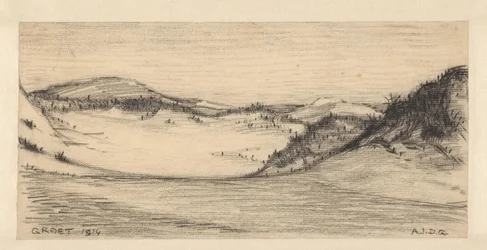 Dünenlandschaft bei Groet