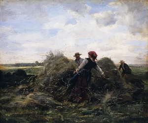 Die Erntearbeiter